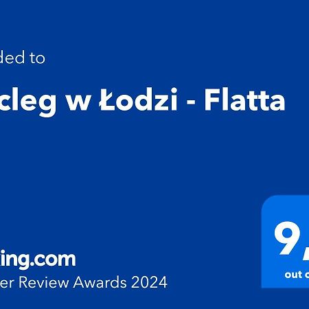 Nocleg w Łodzi - Flatta Zewnętrze zdjęcie